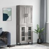  Visoka komoda siva sonome 69 5x34x180 cm od konstruiranog drva | shoptok.hr