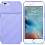 Cadorabo Ohišje, združljiv z Apple v Bonbon Purple - Zaščitni pokrov iz fleksibilnega silikona TPU in z zaščito pred kamero, (20603588) Cene