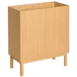 Ormarić u dekoru hrasta u prirodnoj boji 80x90x40 cm Ark –