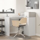 vidaXL Kutni stol bijeli 102x88x75 cm inženjersko drvo | shoptok.hr