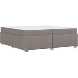  Krevetna konstrukcija Sivo-smeđa 200 x 200 cm tkanina | shoptok.hr