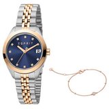 Esprit Ročna ura ES1L295M0245 Srebrna | Shoptok.si