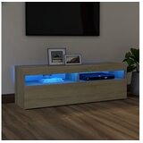  TV omarica z LED lučkami sonoma hrast 120x35x40 cm | Shoptok.si