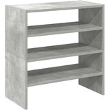  Stalci za cipele 2 kom koji se mogu složiti betonski sivi | shoptok.hr