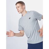 Nike Majica 'Club' mornarska / pegasto siva | Shoptok.si