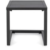 BIZZOTTO Aluminijasta vrtna mizica 40x40 cm Hilde – | Shoptok.si