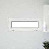  Prozor za podrum RISOR 110 x 40 cm PVC i staklo Antracit - Antracit 110 x 40 cm s dvostrukim staklenjem | shoptok.hr