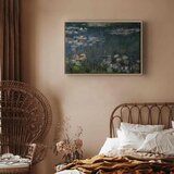  Slika - Claude Monet – Waterlilies: Green Reflections 60x40 U prirodnom drvenom okviru | shoptok.hr