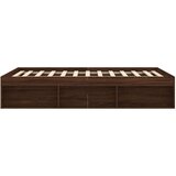  Za krevet smeđi hrast 135x190 cm bračni | shoptok.hr