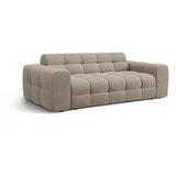 Micadoni Rjava sedežna garnitura 222 cm Kendal – | Shoptok.si