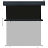 Balkonska bočna tenda 140 x 250 cm crna | shoptok.hr