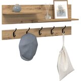  Vješalica za kapute na zidu Umjetnički hrast 90 x 15 x 36 cm | shoptok.hr