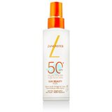 Lancaster Sun Beauty Face & Body Milky Spray SPF50+ vodoodporna zaščita pred soncem za telo za vse tipe kože 150 ml Cene