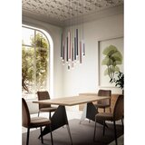  Redo 01-2053 - LED luster na sajli MADISON 8xLED/4W/230V sjajni hrom/crna/bakar | Eponuda.com
