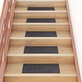 vidaXL samoljepljivi otirači za stepenice 15 kom 60 x 25 cm sivi Cijene