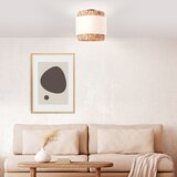 Brilliant plafonsko svetlo waterlilly 2xE27/60W/230V, prečnika 35 cm, krem boje | Eponuda.com