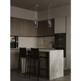 Nova Luce Svijetlo siva metalna LED viseća svjetiljka s mogućnosti zatamnjivanja Totem – | shoptok.hr