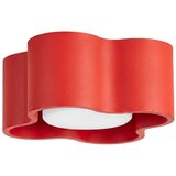 Sollux Lighting Stropna svetilka OVIO 1 rdeča Gx53, (5000499986) | Shoptok.si