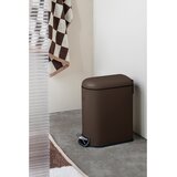 Mette Ditmer Denmark Smeđa metalna kanta za smeće s pedalom 5 l Mini-Walther &amp;ndash; Slike