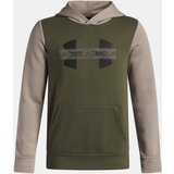 Under Armour UA Rival Flc Cblck Grphc HD-GRN Boys' Sweatshirt - Boys Cene