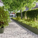 vidaXL Rubovi za travnjak 20 kom Maslinasto zeleni 25x103 cm | shoptok.hr