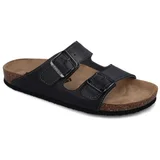 Arizona muška papuča-velur crna 47 0034010 ( A071153 )