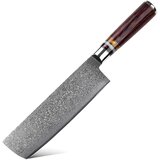 IZMAEL Damaskovski kuhinjski nož KA-20051 - Cleaver / Smeđa | shoptok.hr