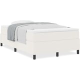  Box Spring Postelja z Kremno Blazino 120x200 cm Žametna Tkanina, (22080951) | Shoptok.si