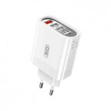 XO Adapter L100 sa 4 USB(QC3.0+3USB)/ bela cene