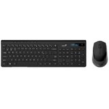  Tastatura+mis usb wireless genius slimstar 8230 black yu Cene