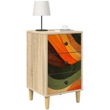  Noćni ormar BONN 2 kom. Hrast sonoma 36 x 33 x 60 cm | shoptok.hr