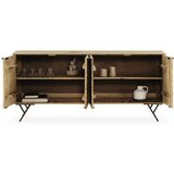 MOME Komoda od masivnog manga u prirodnoj boji 175x78x40 cm Priya – | shoptok.hr