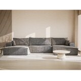 Maison de Rêve Siva raztegljiva/s prostorom za shranjevanje kotna sedežna garnitura iz šenilje (v obliki črke "U") Kyoto – | Shoptok.si