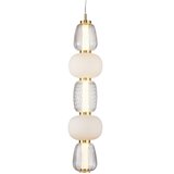  LED luster na sajli CARO LED/40W/230V zlatni | Eponuda.com