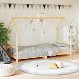  Okvir za dječji krevet 80 x 200 cm od masivne borovine | shoptok.hr