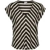 Vero_Moda Majica 'VMMANIKA' zlata / črna / bela