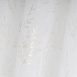 Casa Selección Bijela/u srebrnoj boji prozirna zavjesa 140x260 cm Buds – | shoptok.hr