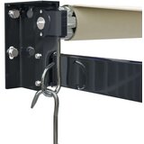 vidaXL Tenda na uvlačenje krem 3 5 x 2 5 m od tkanine i aluminija | shoptok.hr