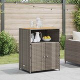  Cabinet s policom Siva 70 x 50 x 87 cm Poliester i Roly Rattan | shoptok.hr
