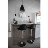 House Nordic Črni vrtljivi barski stoli v kompletu 2 ks 82 cm Trondheim – | Shoptok.si