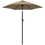 vidaXL Senčnik taupe 200x224 cm aluminij, (20610861) | Shoptok.si