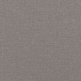 vidaXL Kavč dvosed z blazinami taupe 140 cm blago, (20923204) | Shoptok.si