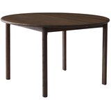 Hammel Furniture Okrogla raztegljiva jedilna miza z dodatno ploščo iz masivnega hrasta ø 120 cm Noor – Cene