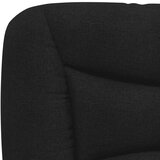 Okvir kreveta s LED svjetlima crni 140 x 190 cm od tkanine | shoptok.hr