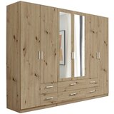CARRYHOME omara s klasičnimi vrati, hrast artisan | Shoptok.si