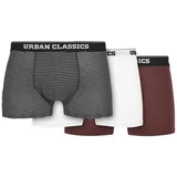 UC Men Bio Boxer Shorts 3-Pack Mini Stripe Aop+White+Cherry