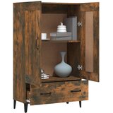  Komoda boja dimljenog hrasta 70 x 31 x 115 cm konstruirano drvo | shoptok.hr