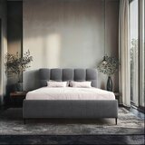 Boxxx OBLAZINJENA POSTELJA 180 cm x 200 cm , tekstil antracit | Shoptok.si