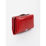 Shelvt Women's wallet red faux leather | ePonuda.com