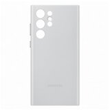 Samsung Usnjena hrbtna stran Galaxy S22 Ultra, V. siva | Shoptok.si
